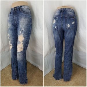 Special A Boyfriend Station Distressed Denim Jean